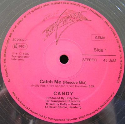 Candy - Catch Me (Extended) 1987