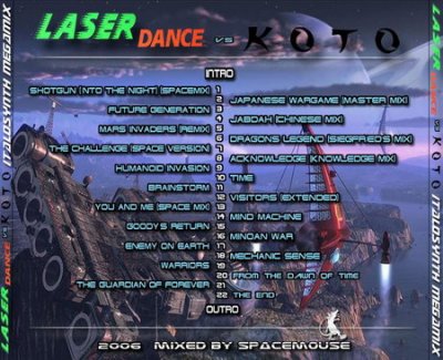 DJ SpaceMouse - Laserdance Vs. Koto (Megamix) 2006