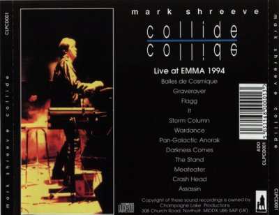 Mark Shreeve - Collide - Live Of Emma 1994