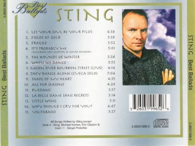 Sting - Best Ballads 1996