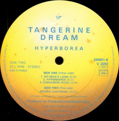 Tangerine Dream - Hyperborea 1983