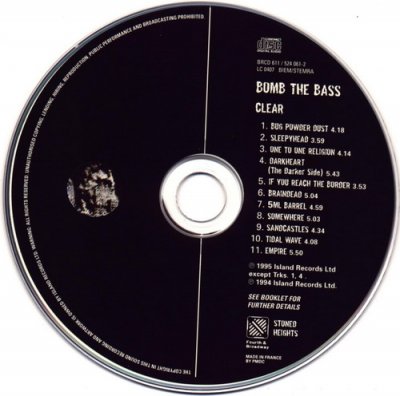 Bomb The Bass - Clear 1995 