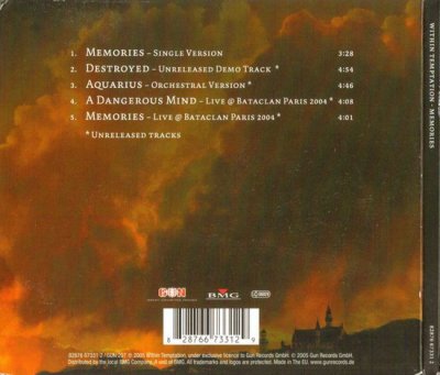 Within Temptation - Memories (Maxi-Single) 2005