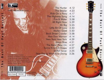 Paul Kossoff - The Best of 2003