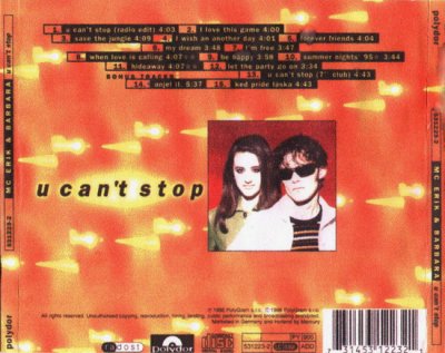 MC Erik & Barbara - U Can't Stop (96 Version) 1996