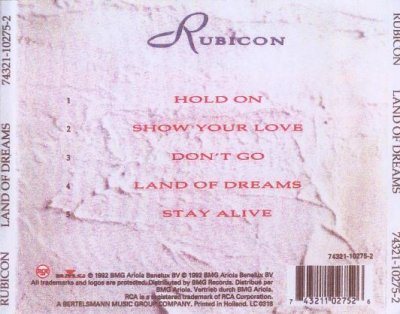 Rubicon - Land of Dreams 1992