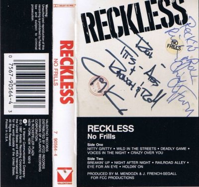 Reckless - No Frills 1987