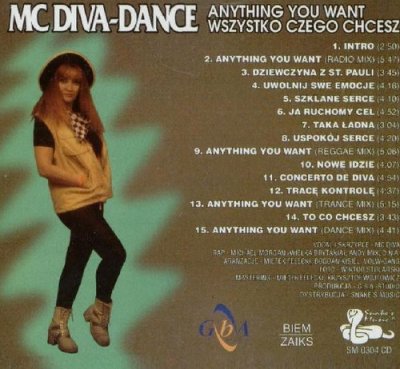 MC Diva-Dance - Anything You Want - Wszystko Czego Chcesz 1995