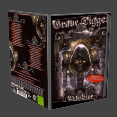 Grave Digger - 25 To Live (2006) DVD