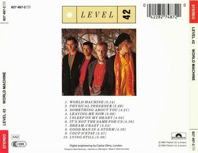 Level 42 - World Machine 1985