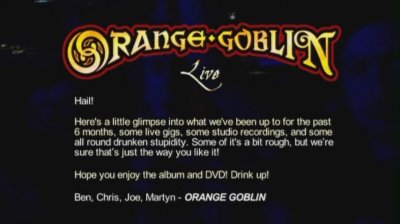 Orange Goblin - Live 2007