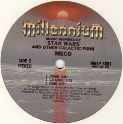 Meco - Star Wars And Other Galactic Funk 1977