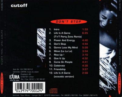 Cutoff Feat. Thea Austin - Don't Stop 1993