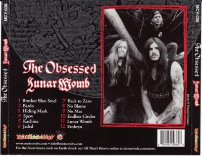 The Obsessed - Lunar Womb (1991) (Re-issue, 2006)