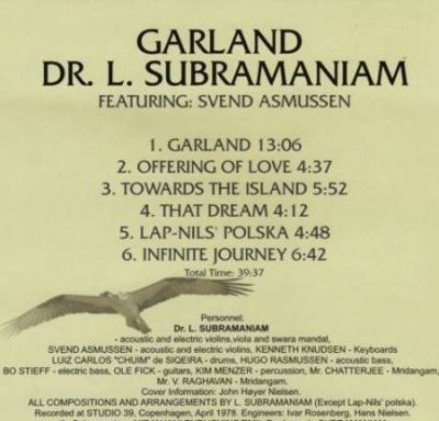 Dr L. Subramaniam  - Garland 1978