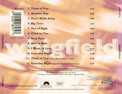 Whigfield - Whigfield 1995