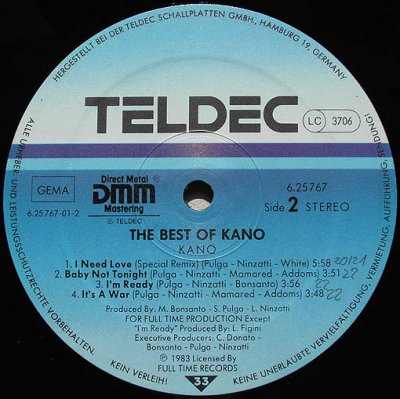 Kano - The Best Of Kano 1983