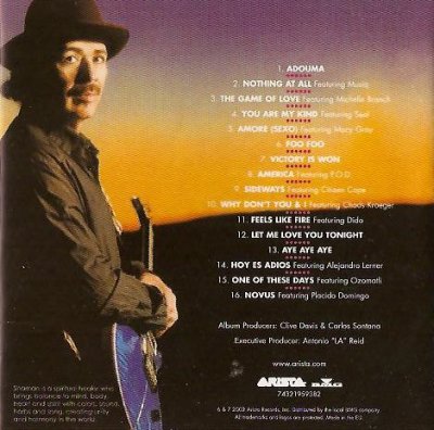 Santana - Shaman 2002