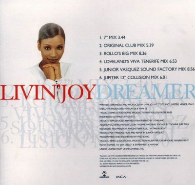 Livin' Joy - Dreamer (Maxi-Single) 1995