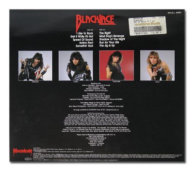 Blacklace - Get it While It's Hot 1985