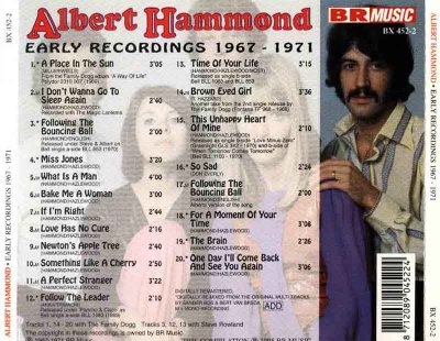 Albert Hammond - Early Recordings 1967-1971 1995