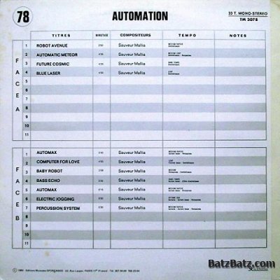 Sauveur Mallia - Automation 1980