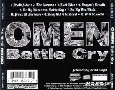 Omen - Battle Cry 1984