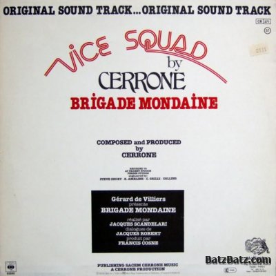 CERRONE - BRIGADE MONDAINE / VICE SQUAD 1978