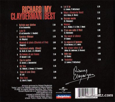 Richard Clayderman - My Best 2009