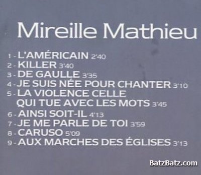 Mireille Mathieu - L'Americain 1989