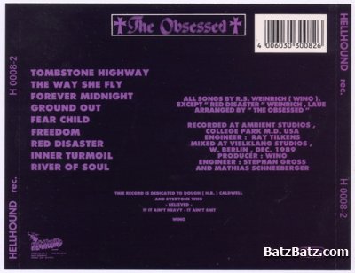 The Obsessed - The Obsessed 1990