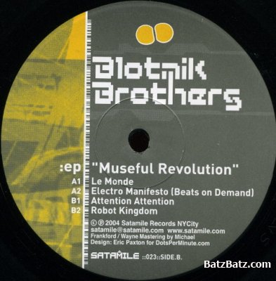 Blotnik Brothers - Museful Revolution (Vinyl, 12') 2004