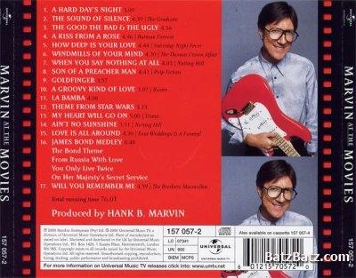 Hank Marvin (Shadows) - Hank At The Movies 2000