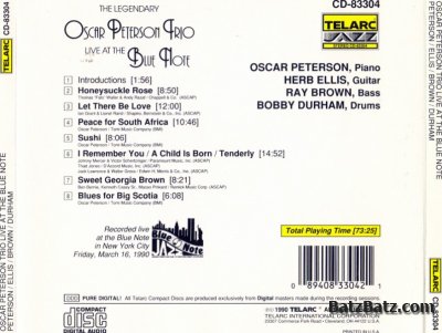 Oscar Peterson Trio - Live At The Blue Note (1990)