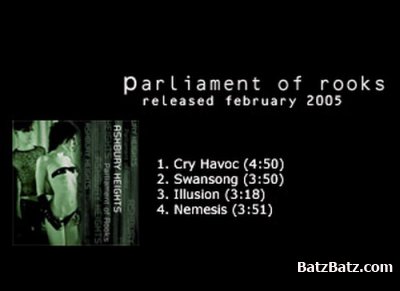 Ashbury Heights - Parliament Of Rooks - EP 2006