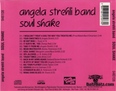 Angela Strehli Band - Soul Shake (1987) Lossless + MP3