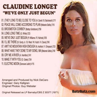 Claudine Longet - We've Only Just Begun (1971)