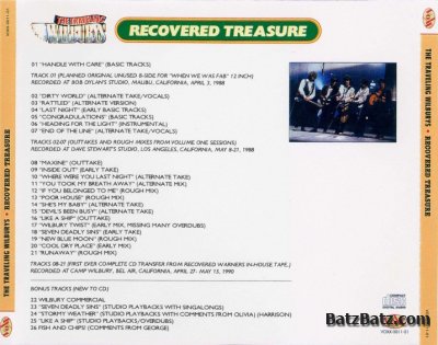 The Traveling Wilburys -  Recovered Treasure (2000)