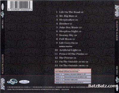 The Kinks - Sleepwalker 1977