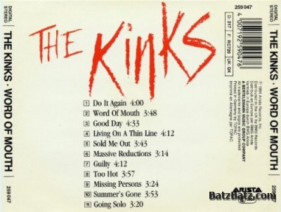 The Kinks - Word of Mouth 1984