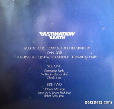 John Davis & Too Much - Destination Earth (Vinyl, LP) 1984