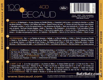 Gilbert Becaud - 100 Chansons d'Or 4CD (CD1) 2004