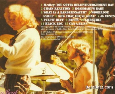 Frumious Bandersnatch -  A young man's song  1967-1969