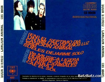 Soda Stereo - Cancion Animal 1990