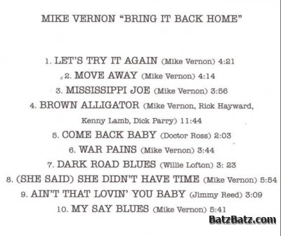 Mike Vernon - Bring it back home 1971