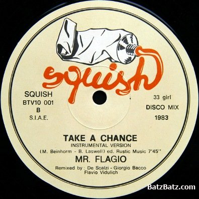 Mr. Flagio - Take A Chance 12" 1983