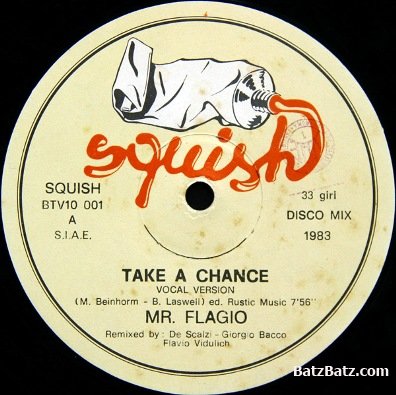 Mr. Flagio - Take A Chance 12" 1983