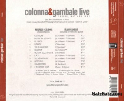 Colonna & Gambale - Live 2000