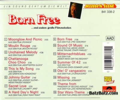 JAMES  LAST -  BORN FREE