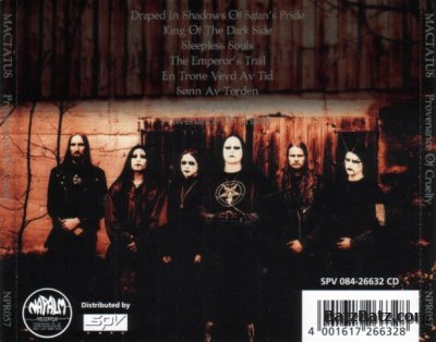 Mactatus - Provenance Of Cruelty 1999 (Lossless)